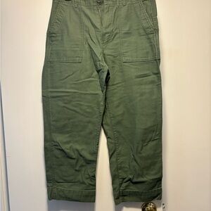 GAP Green Cargo Pants Utility Style